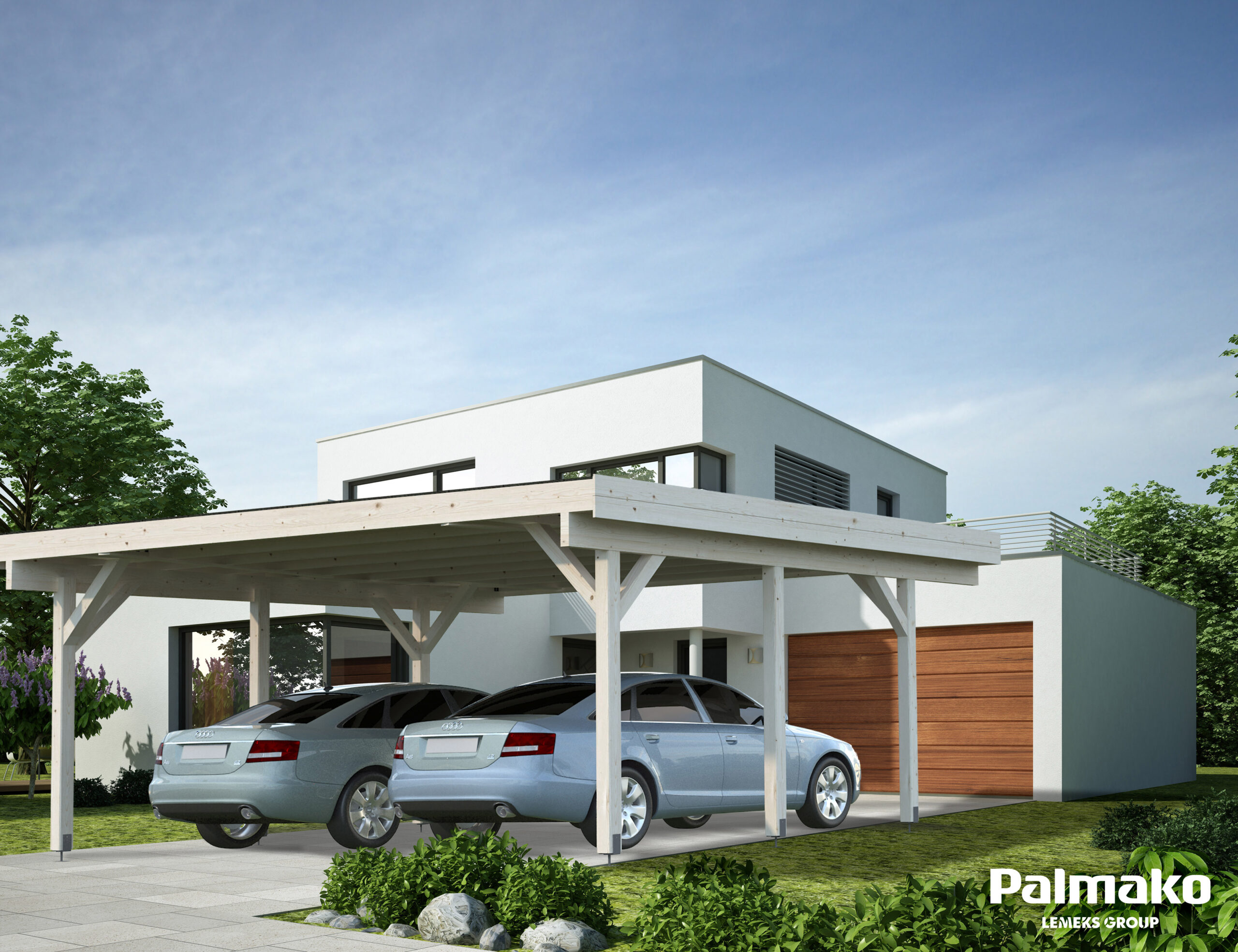 Moderne Villa mit Garage 2