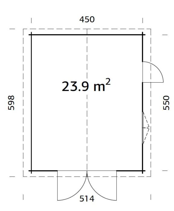 Reigo_23.9_m2_with_wooden_gate_measures