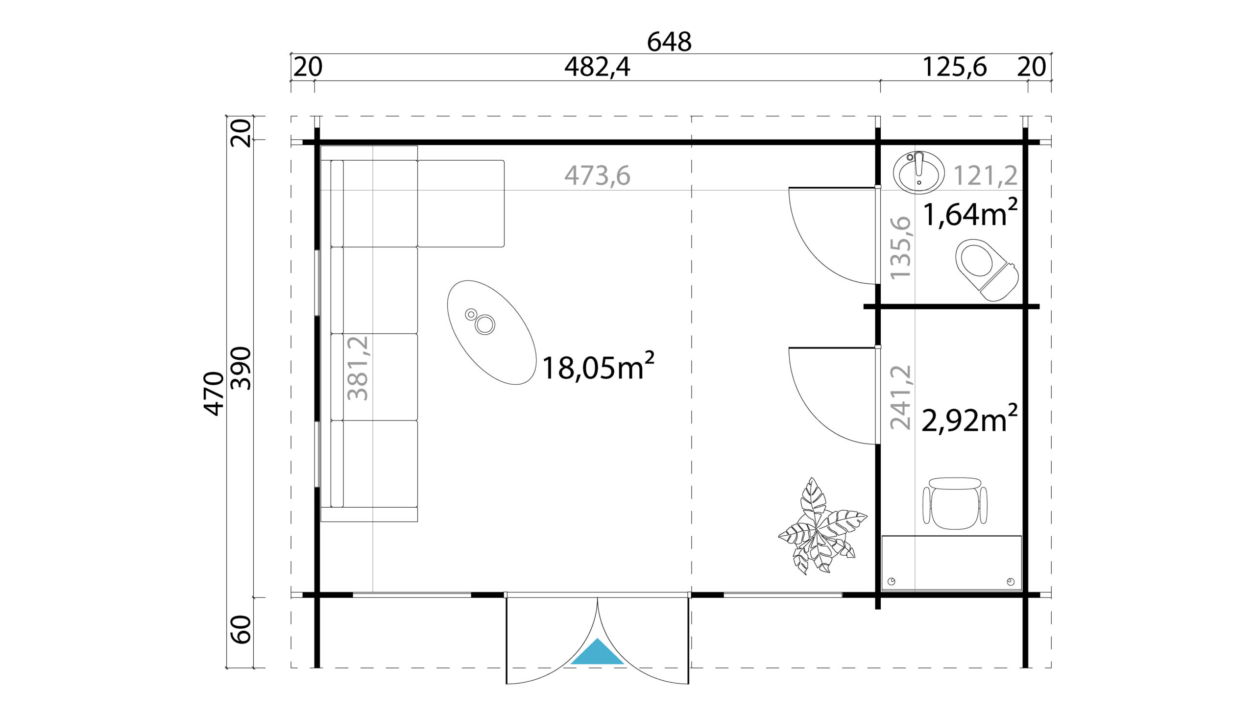 Jaapan sisustusega joonis