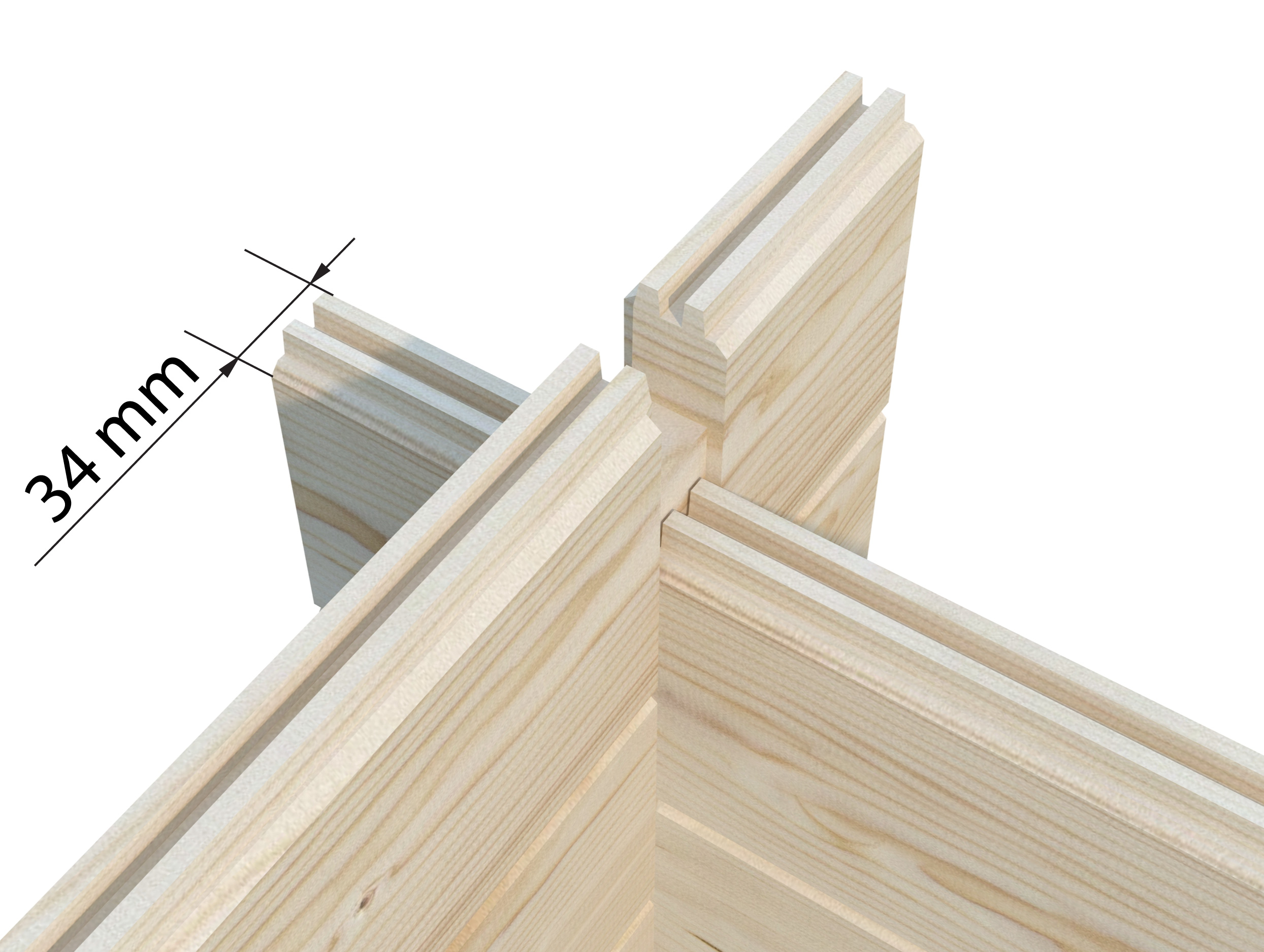 Lotta13,9 34_mm_notches_corner_connection