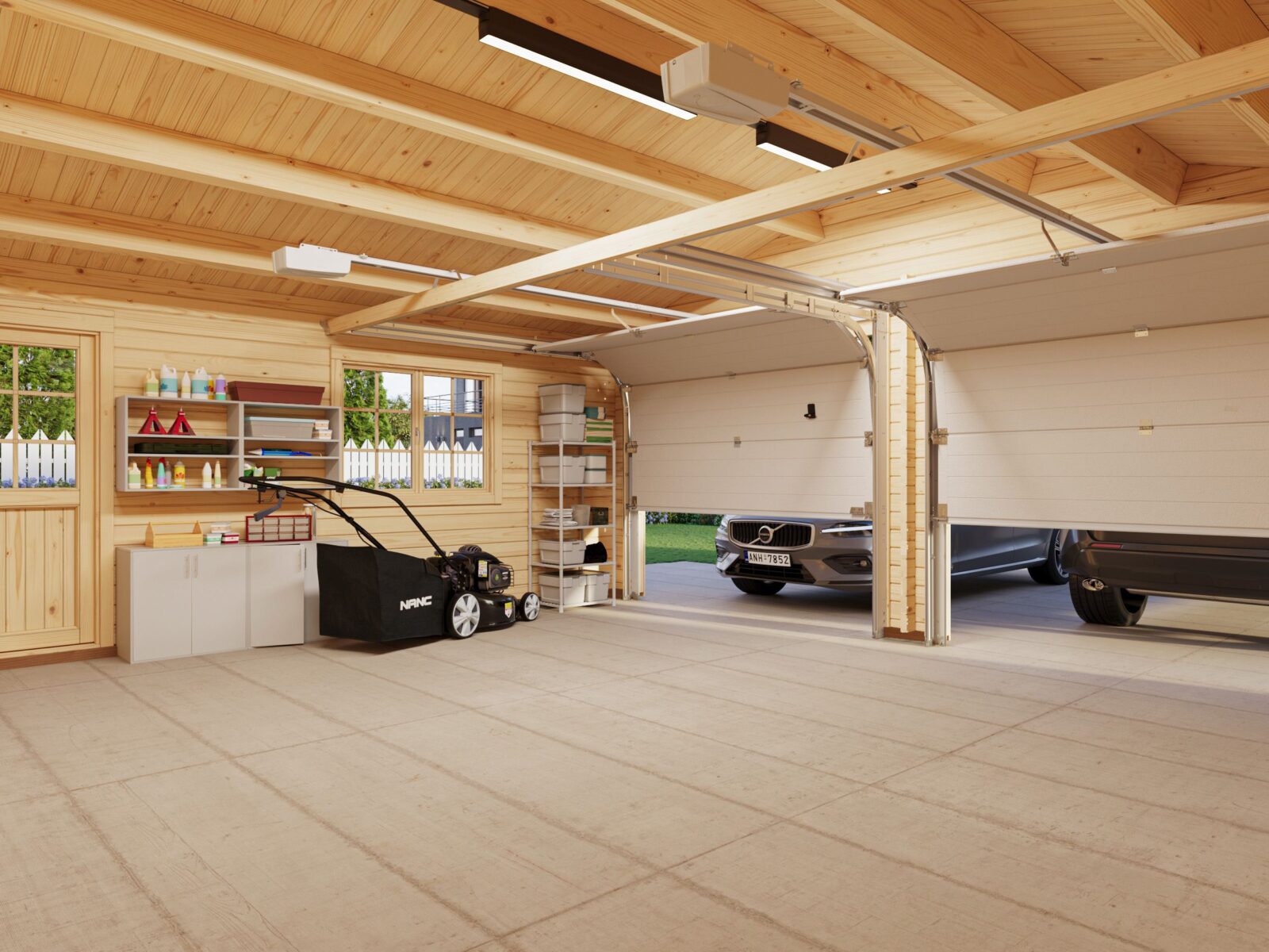 Reigo_28.4_m2_with_sectional_door_interior_view