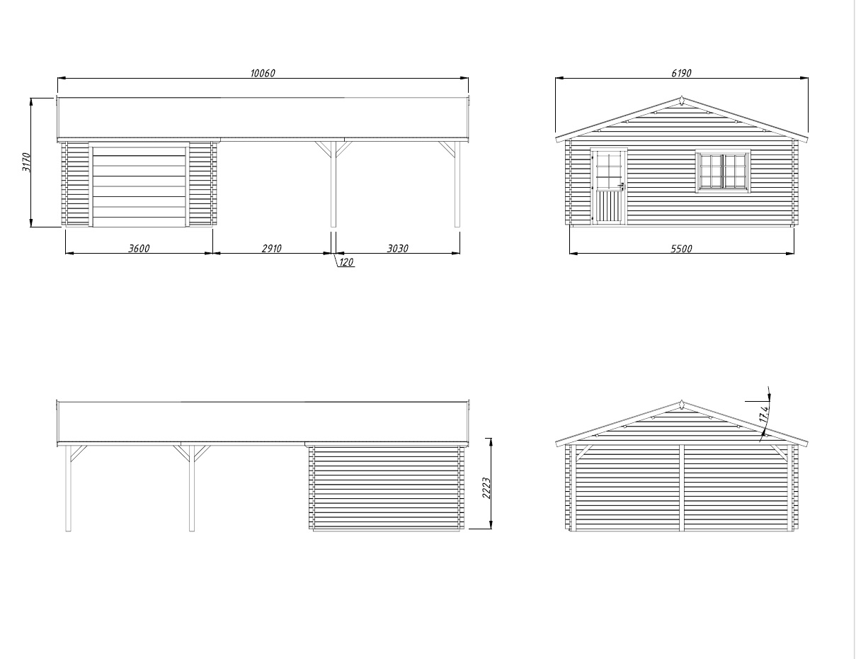 Roger_19.0+33.2_sectional_door_4xviews_measures