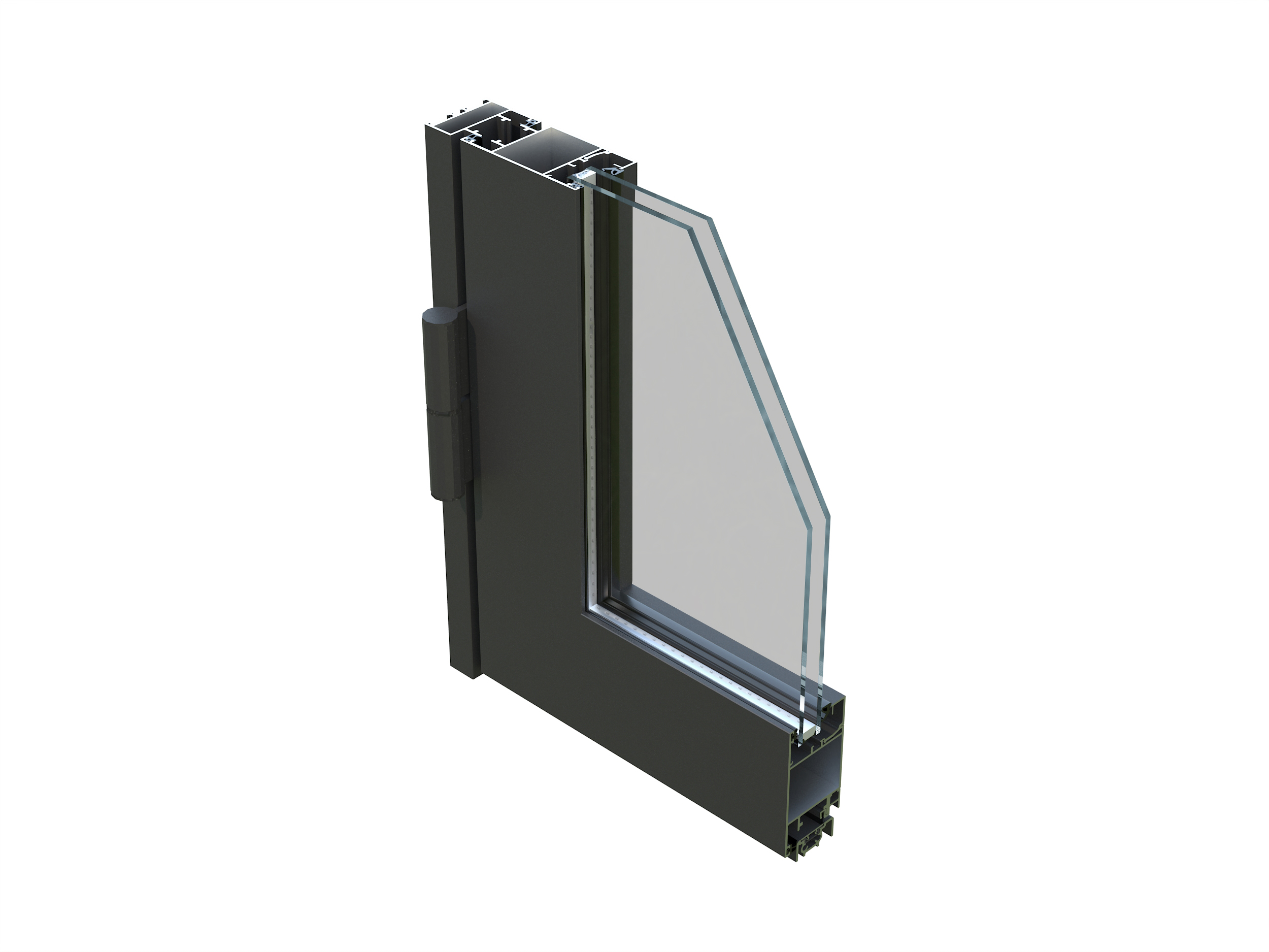 Grace sauna alu_door_toughened_glass_4-16-4_mm