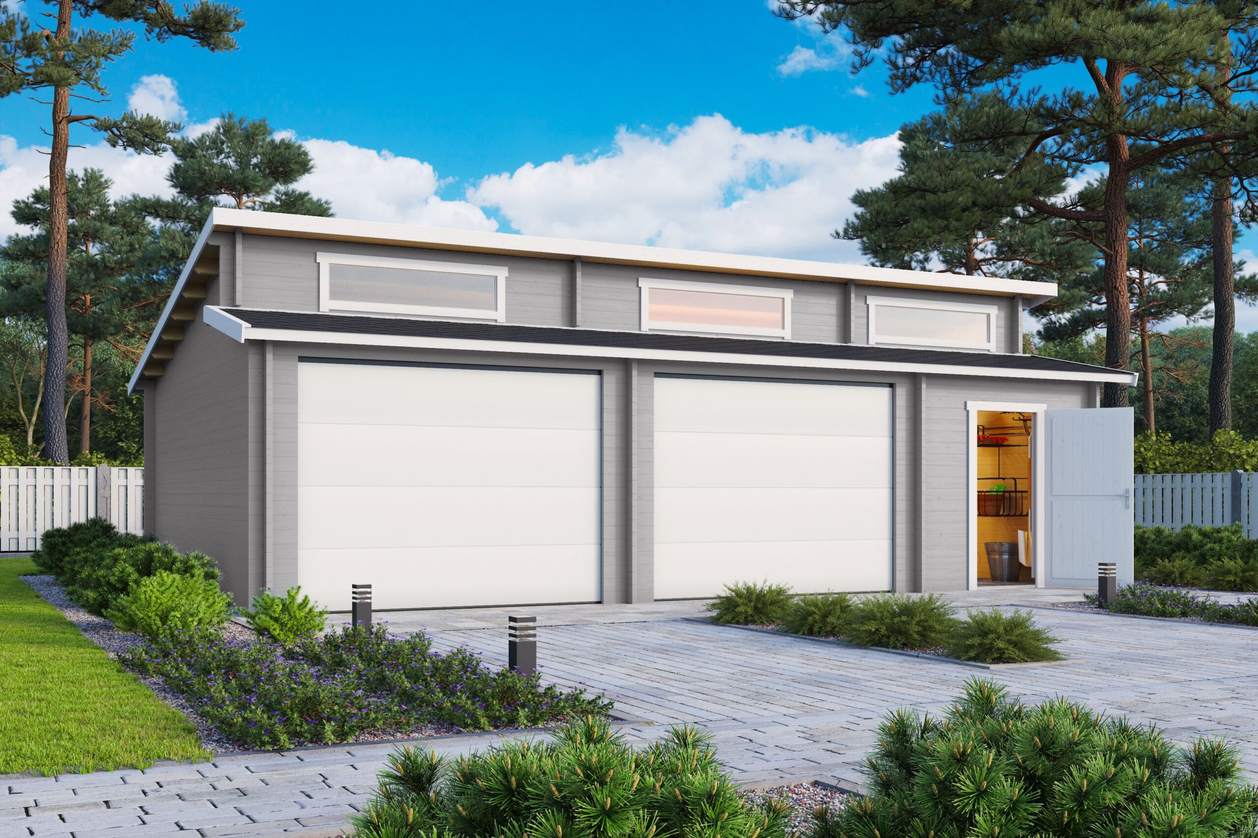 Havi sektsioonuksega helehall