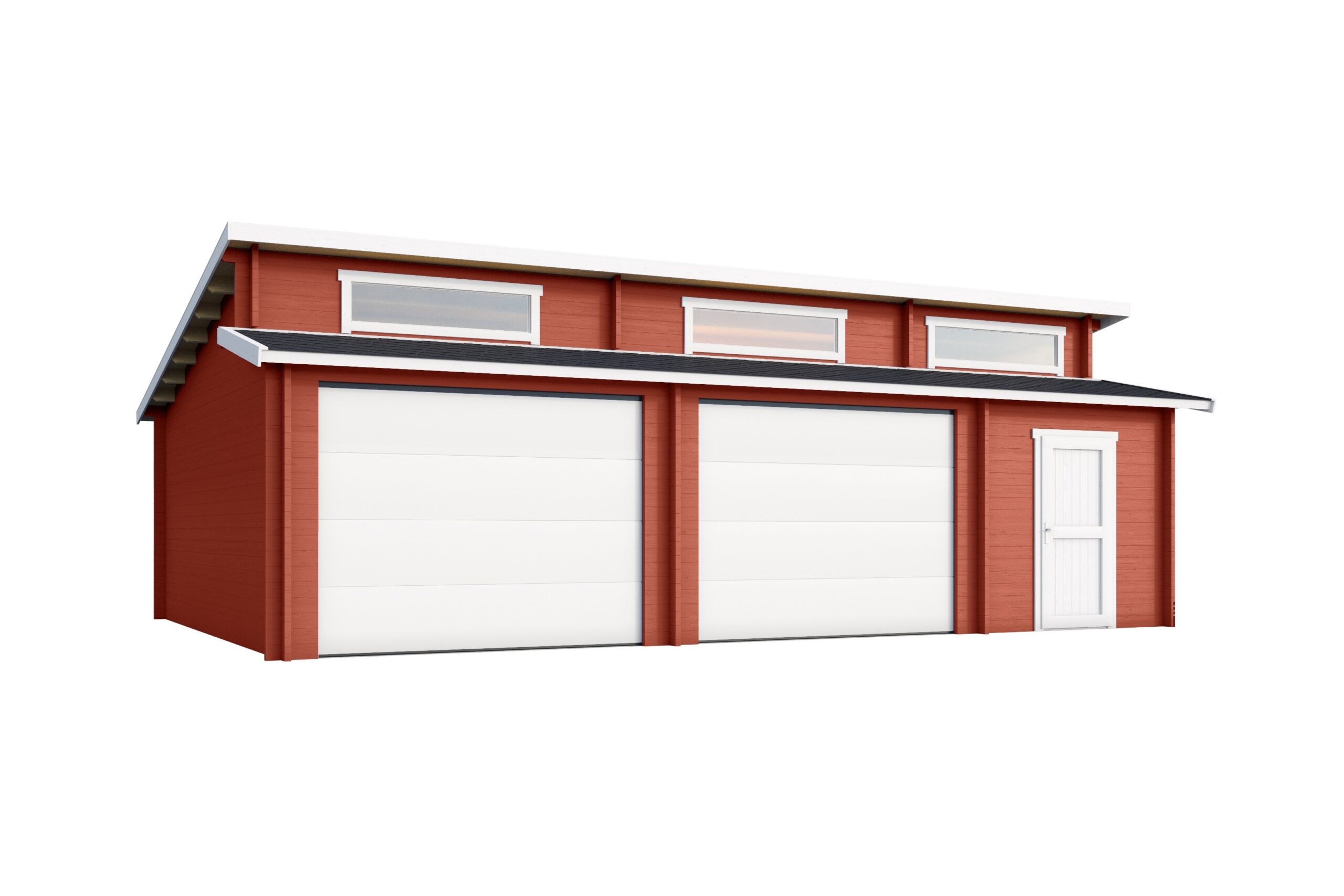 Havi sektsioonuksega punane