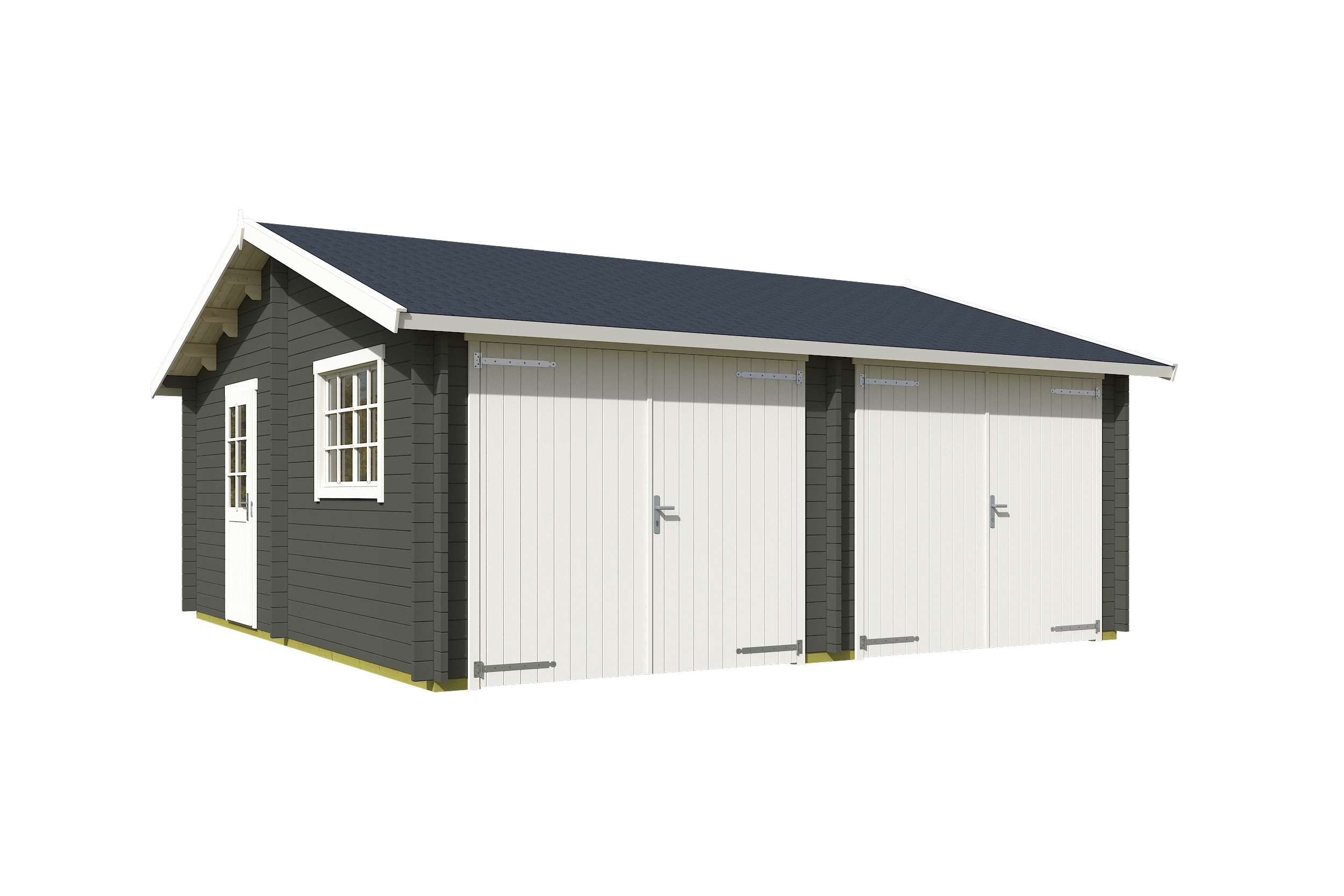 Autotalli Falkland porteill