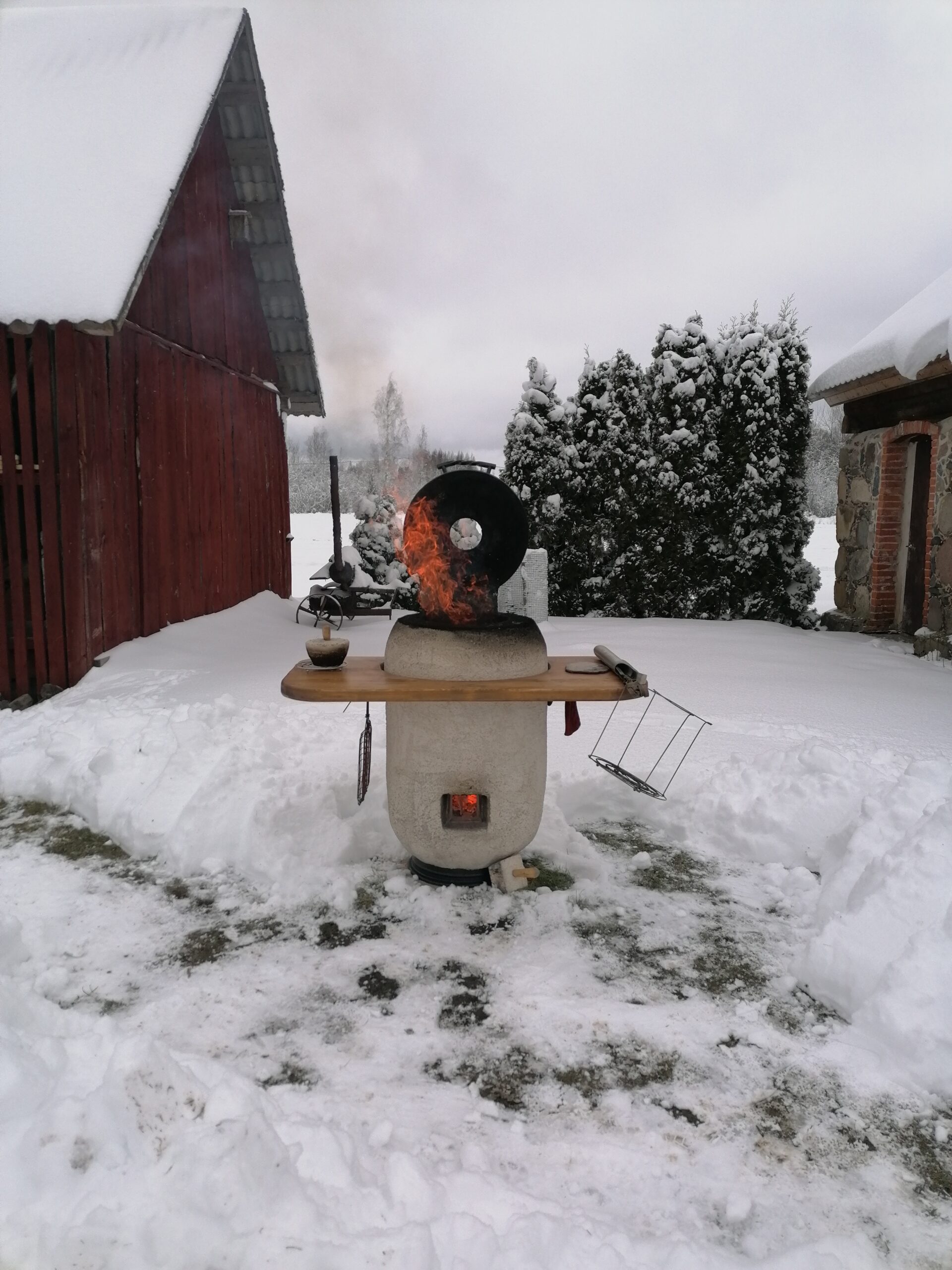 Kuumem Karu põleb talvel