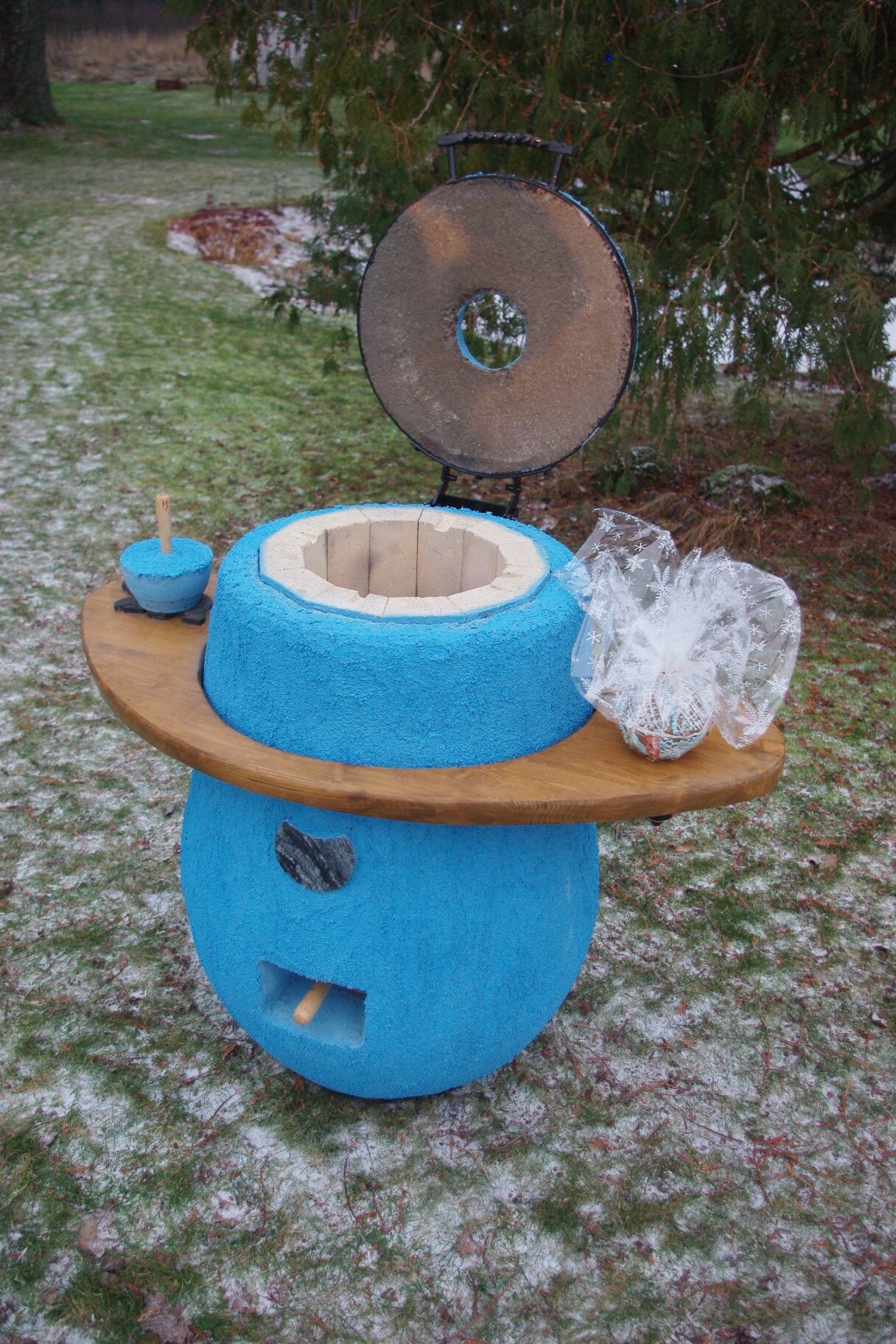 Sinine Kuumem Karu ovaallauaga