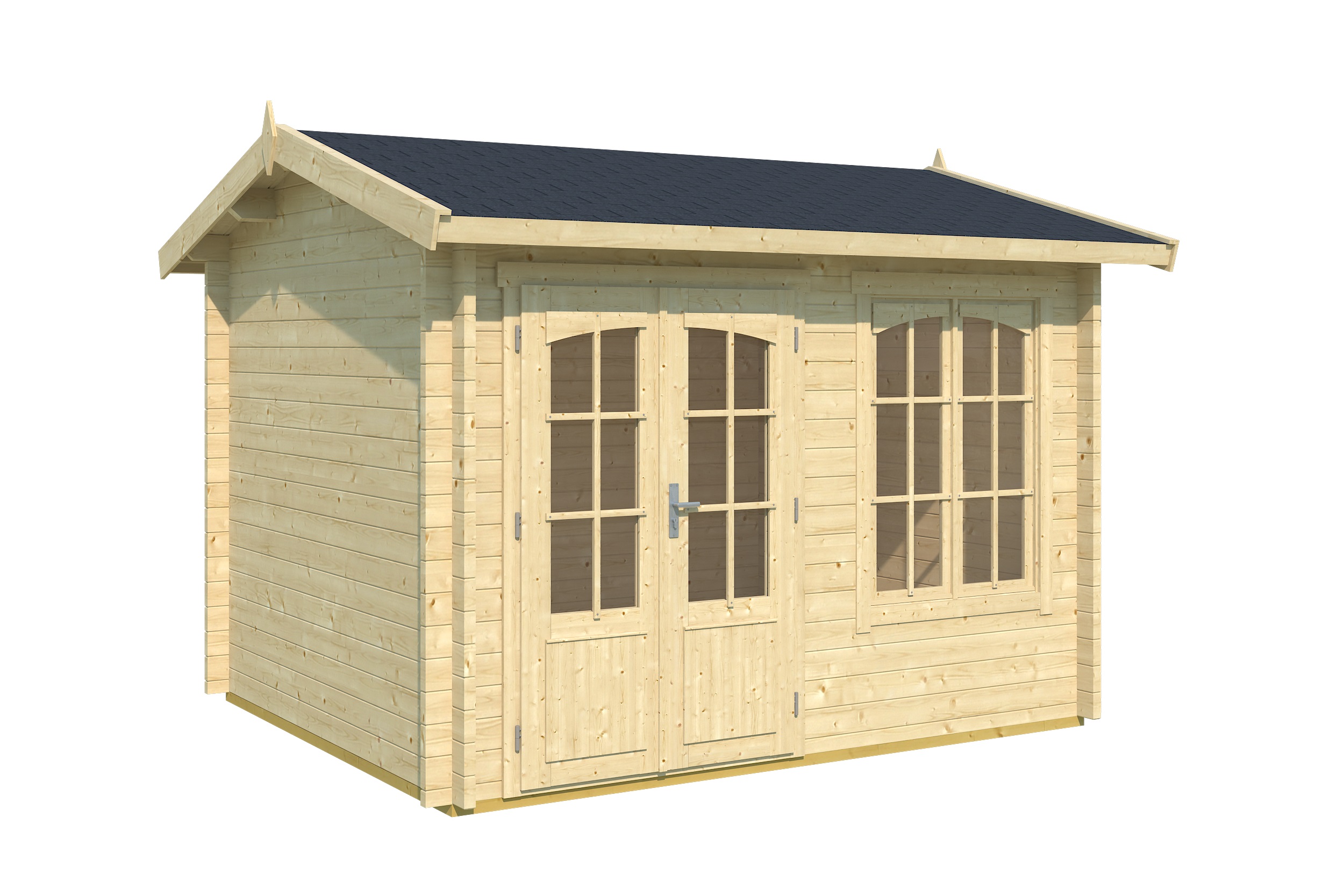 Pihamökki Alar puuvalmis