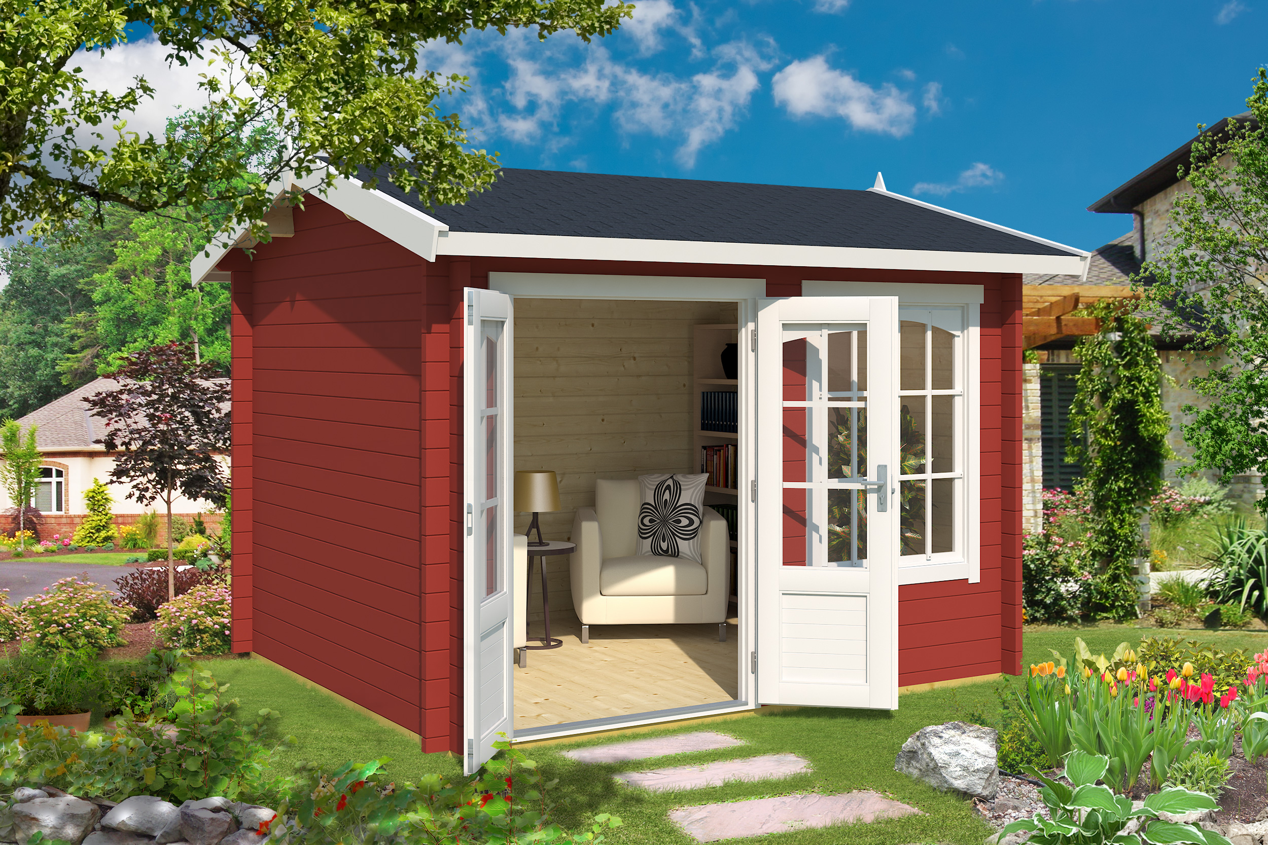 Pihamökki Alar punainen