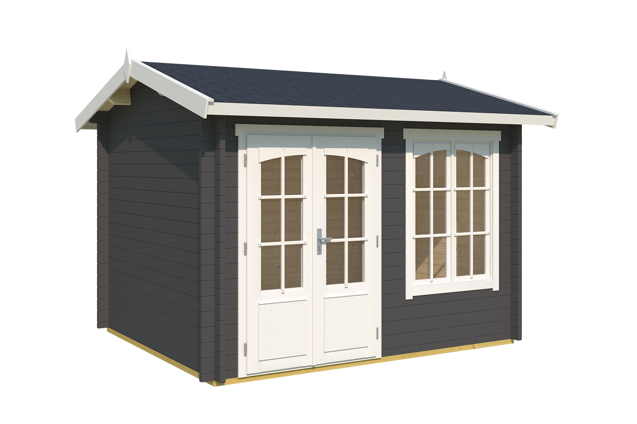 Pihamökki Alar tummanharmaa