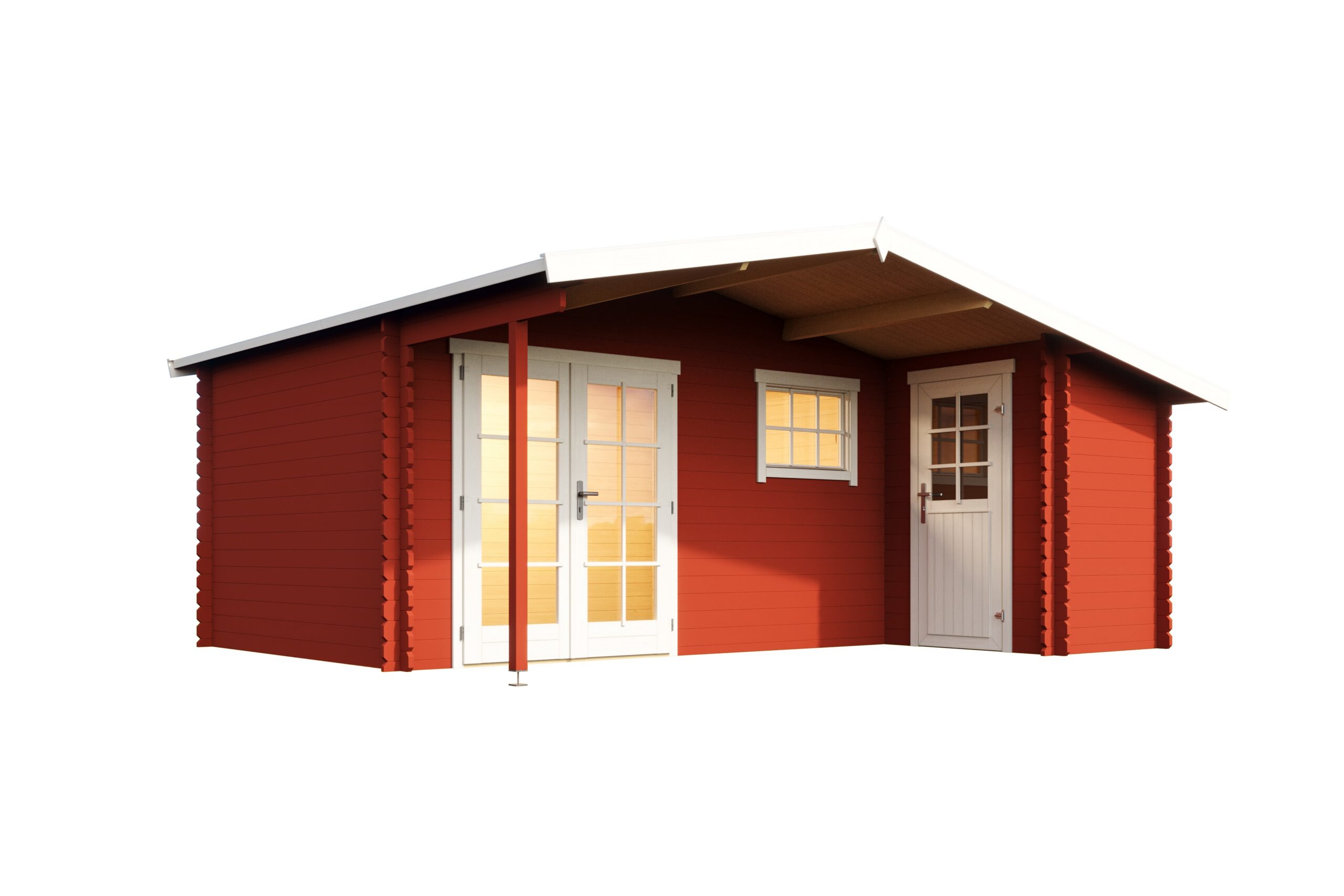 Vierasmaja Volle punainen