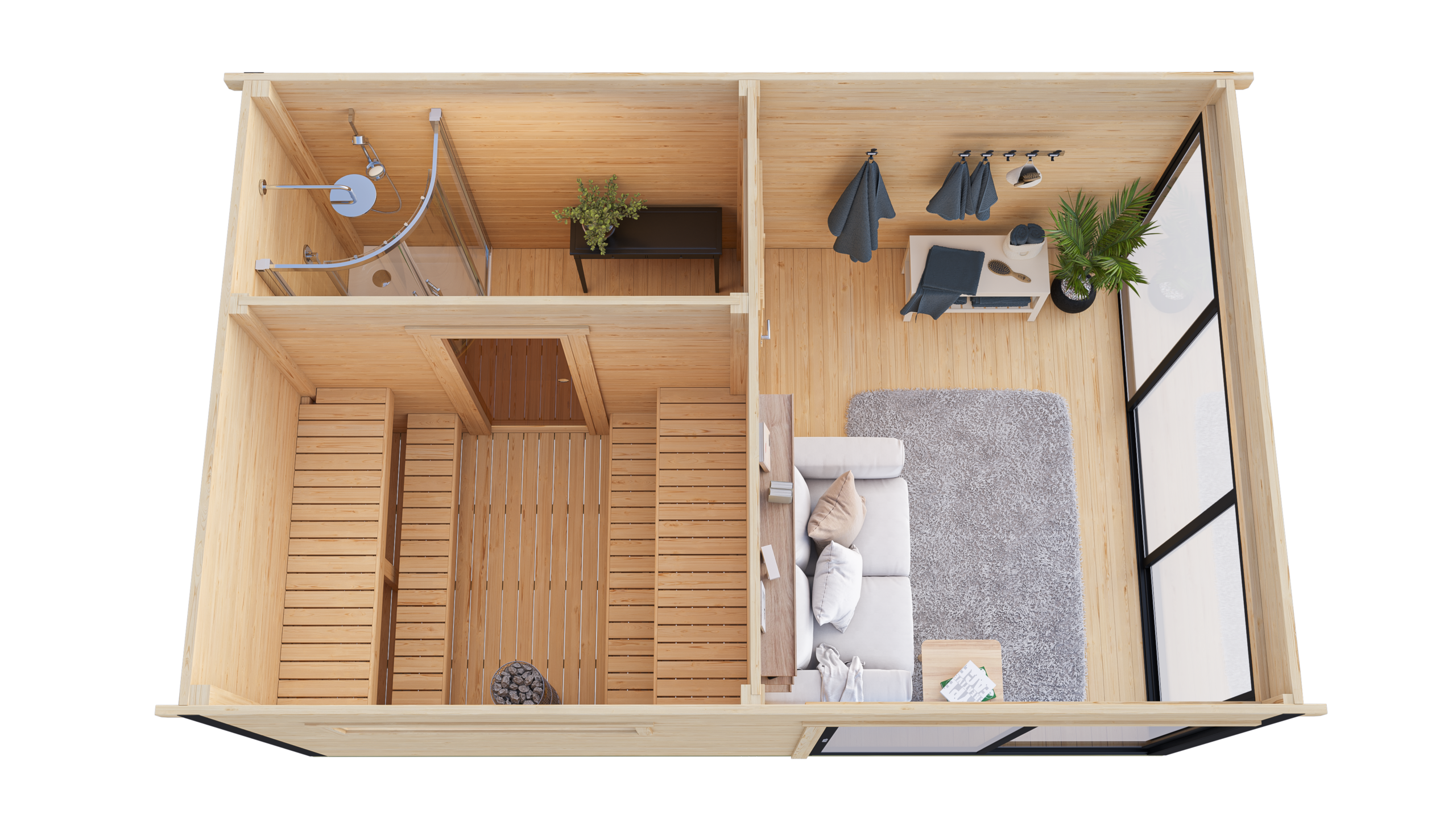 Domo saun 4442419 3d