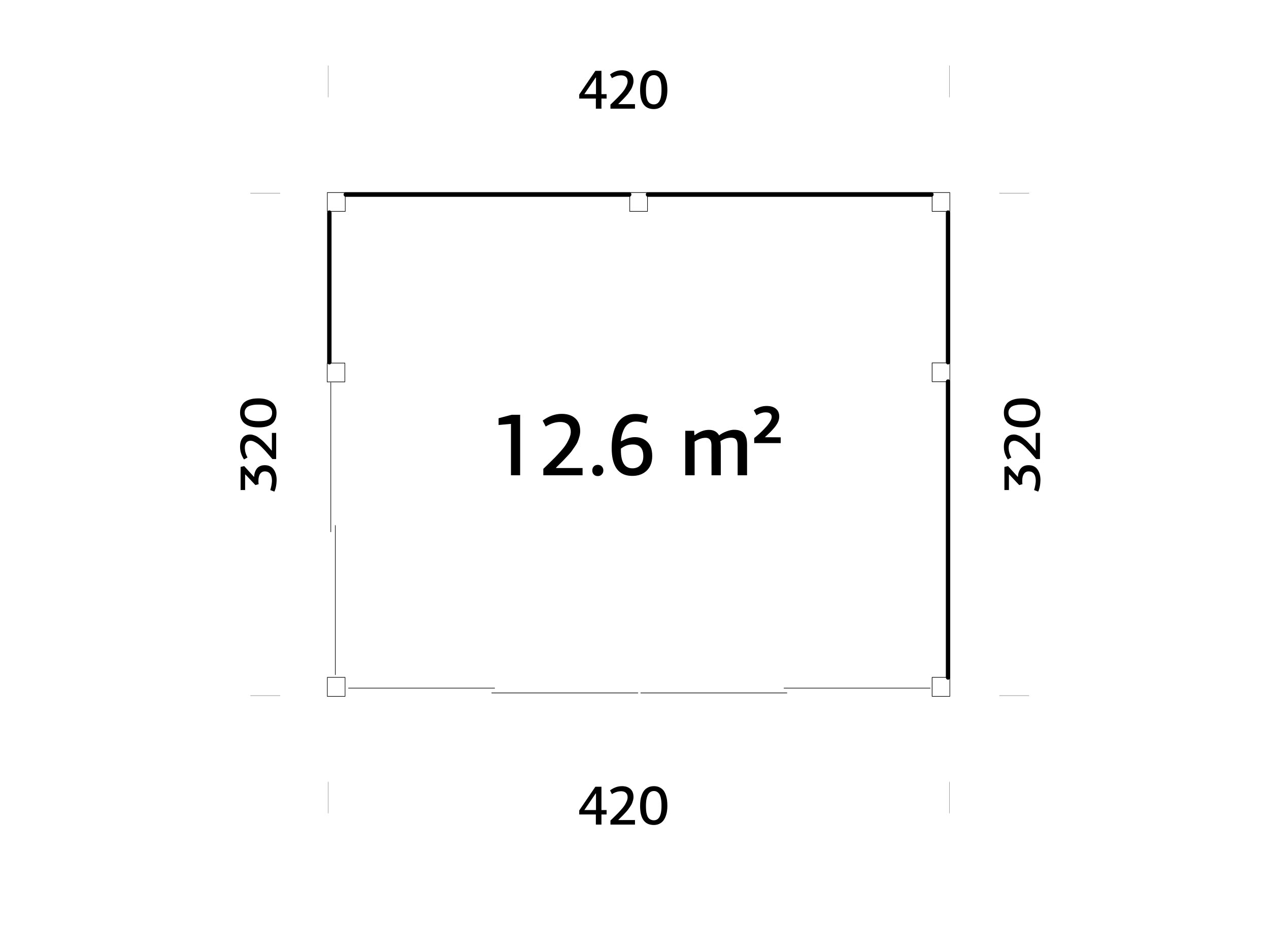 Vierasmaja Selena pohjakuva