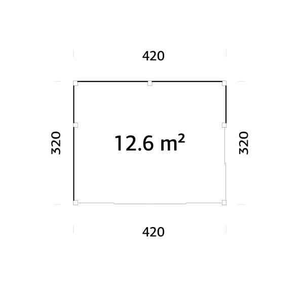 Vierasmaja Selena pohjakuva