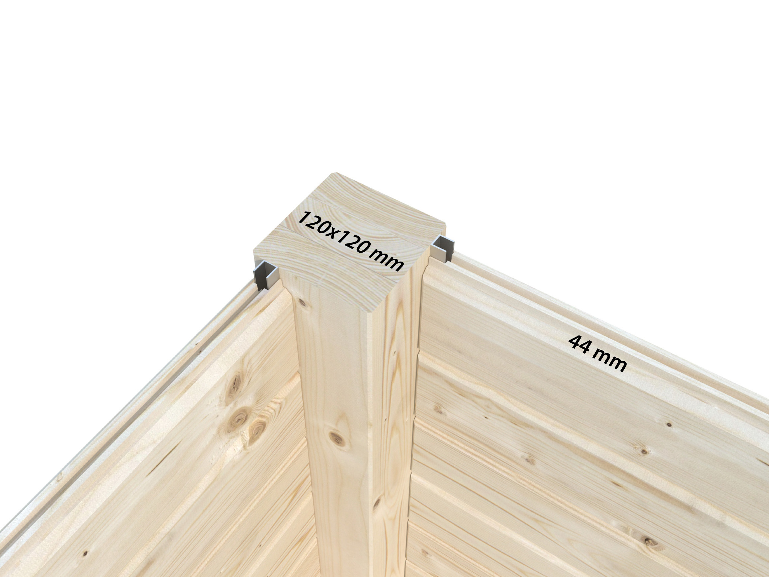 Vierasmaja Selena SET 1 12,6 rakenne