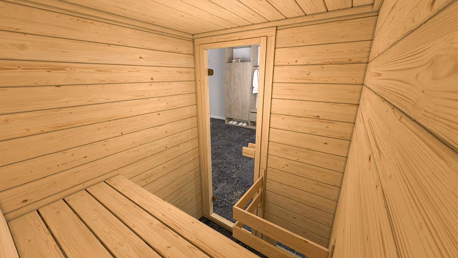 Kylpyhuonesauna